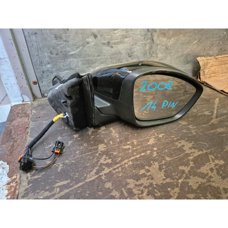 LUSTERKO PEUGEOT 2008 PRAWE 14 PIN ASYSTENT PASA RUCHU STAN BDB