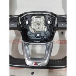 KIEROWNICA SKÓRA AUDI SQ7 Q7 SQ8 Q8 JAK NOWA ORYGINAŁ 4M8419091E