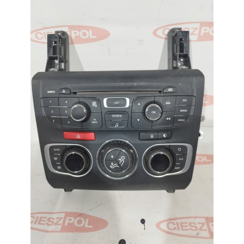 PANEL KLIMATYZACJI,RADIA CITROEN DS4 C4 ORYGINAŁ 9675882277