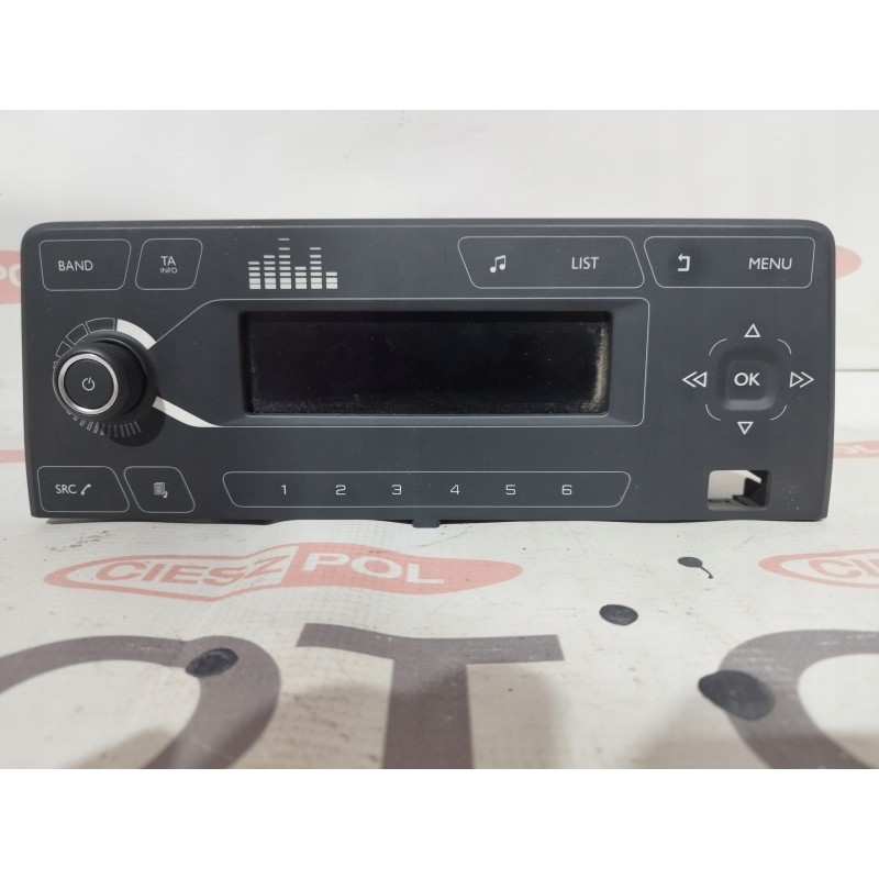 RADIO WYŚWIETLACZ PEUGEOT PARTNER IV RIFTER ORYGINAŁ 98169676ZD RADIO WYŚWIETLACZ PEUGEOT PARTNER IV RIFTER ORYGINAŁ 98169676ZD