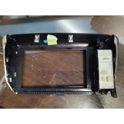 RAMKA PANEL RADIA NAWIGACJI PEUGEOT 208 2008 ORYGINAŁ STAN BDB 9673861377