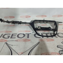 LISTWA DEKOR PANEL RAMKA KONSOLI PEUGEOT 208 ORYGINAŁ STAN BDB 9673830077