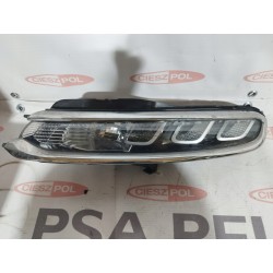 HALOGEN LEWY PRZÓD LED DRL CITROEN C 3 III ORYGINAŁ 9823313080 USZKODZONA